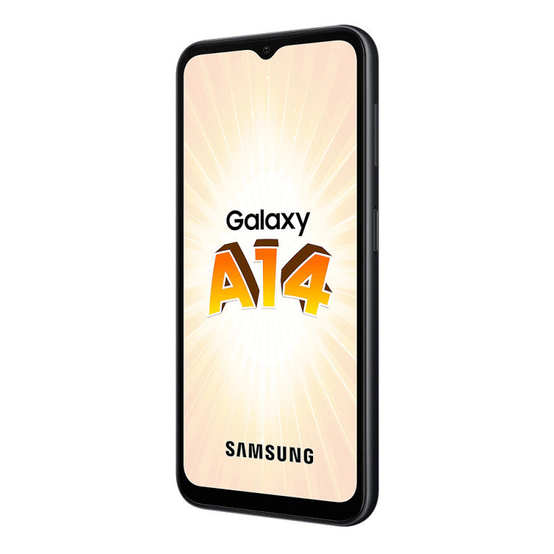 Samsung A145R/DSN Galaxy A14 (Double Sim - 6.6'' - 64 Go, 4 Go RAM - Garantie 2 ans par HEM)  Noir