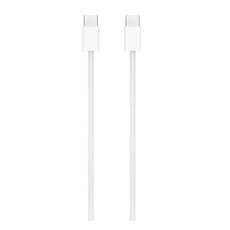 Apple MQKJ3 - Câble USB Type-C à Type-C (60W, 1m, Blanc) - Original, Blister