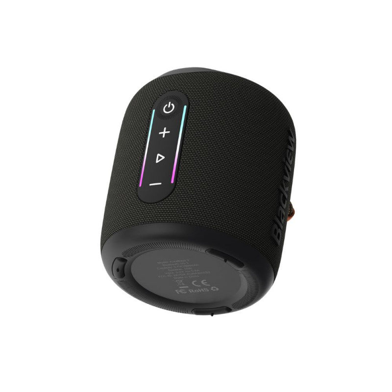 Blackview Aurabass 2 (Enceinte connectée - Microphone intégré - 1800mAh) Noir