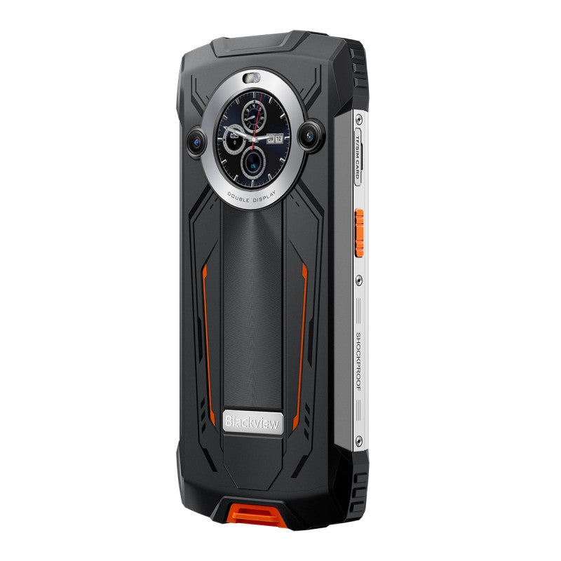 Blackview BV8200 (Double Sim - Écran de 6.5'' - 256 Go, 12 Go RAM - NFC) Orange