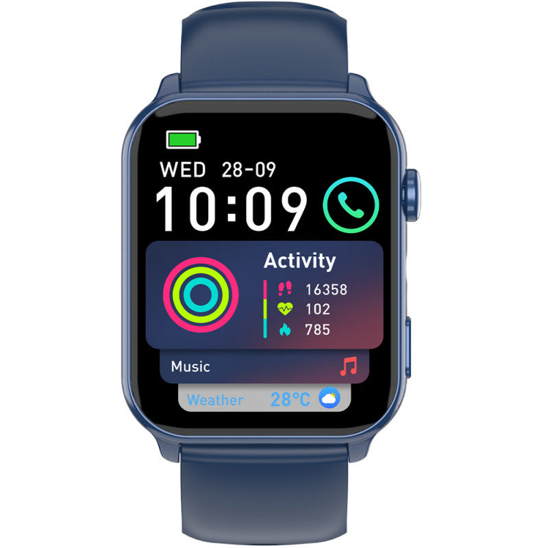 Blackview R30 Max  (Montre connectée - 1.91'' - Appels bluetooth) Bleu