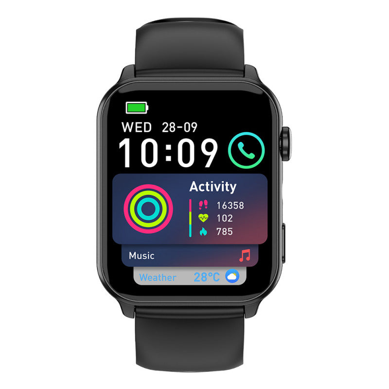 Blackview R30 Max  (Montre connectée - 1.91'' - Appels bluetooth) Noir