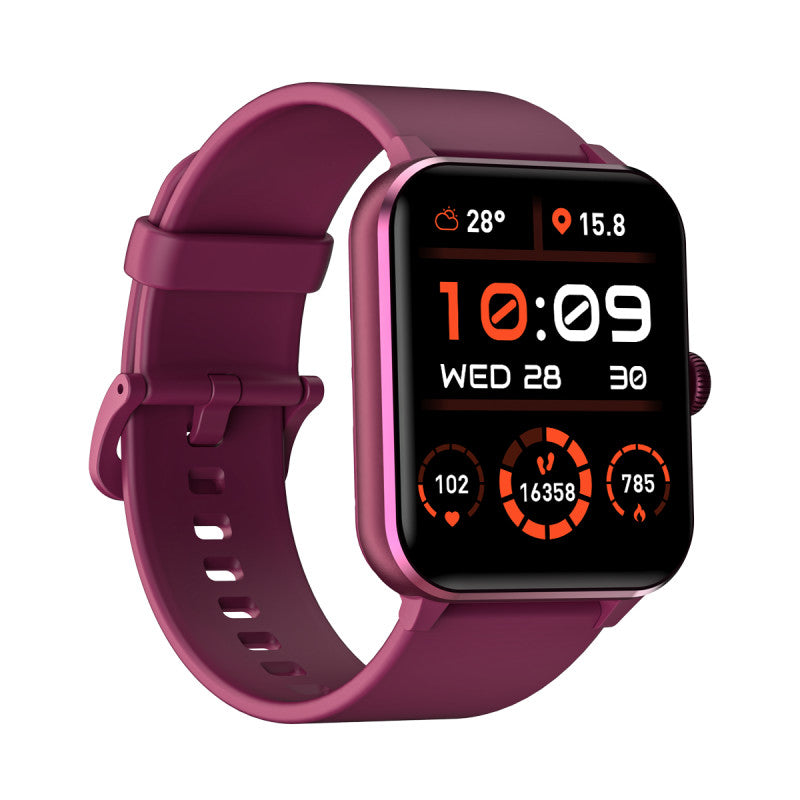 Blackview R50 (Montre connectée - 1.85'' - Appel Bluetooth) Bordeaux