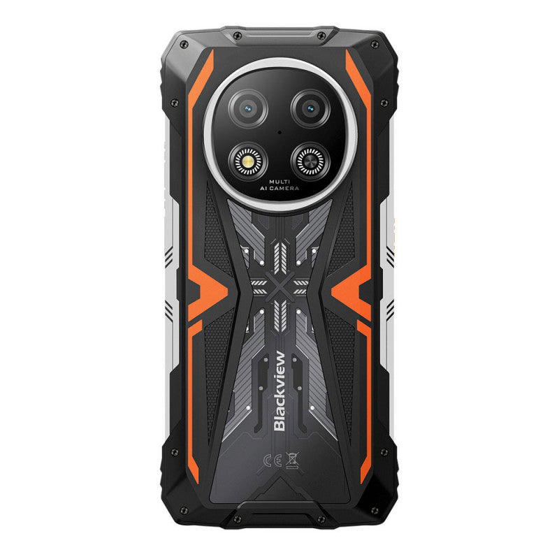 Blackview Rock 2 (NFC - 6.67'' - 256 Go, 8 Go RAM - 15000mAh) Orange