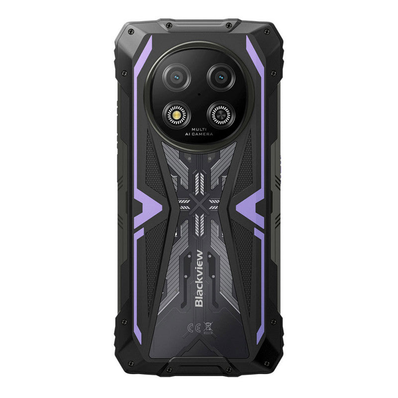 Blackview Rock 2 (NFC - 6.67'' - 256 Go, 8 Go RAM - 15000mAh) Violet