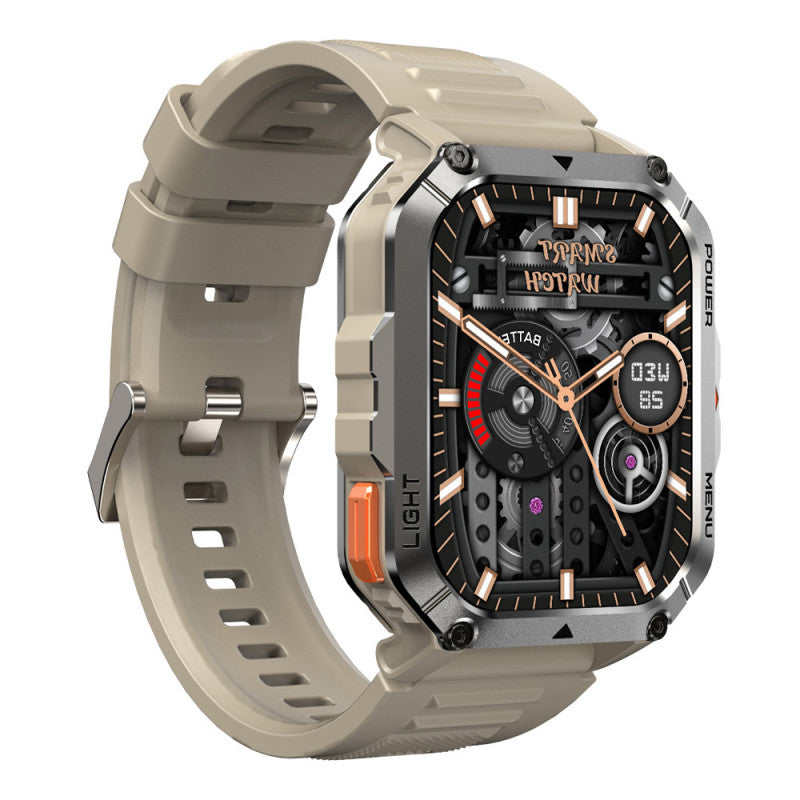 Blackview W70 Pro (Montre connectée - 2.01'' - Appels bluetooth) Kaki