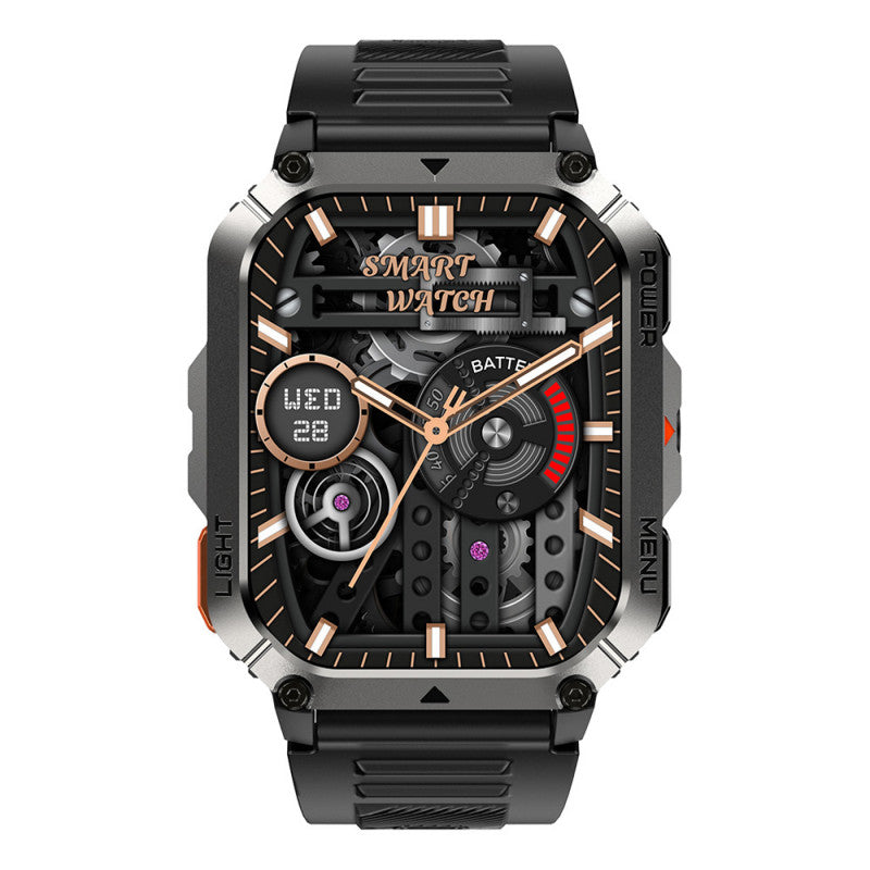Blackview W70 Pro (Montre connectée - 2.01'' - Appels bluetooth) Noir