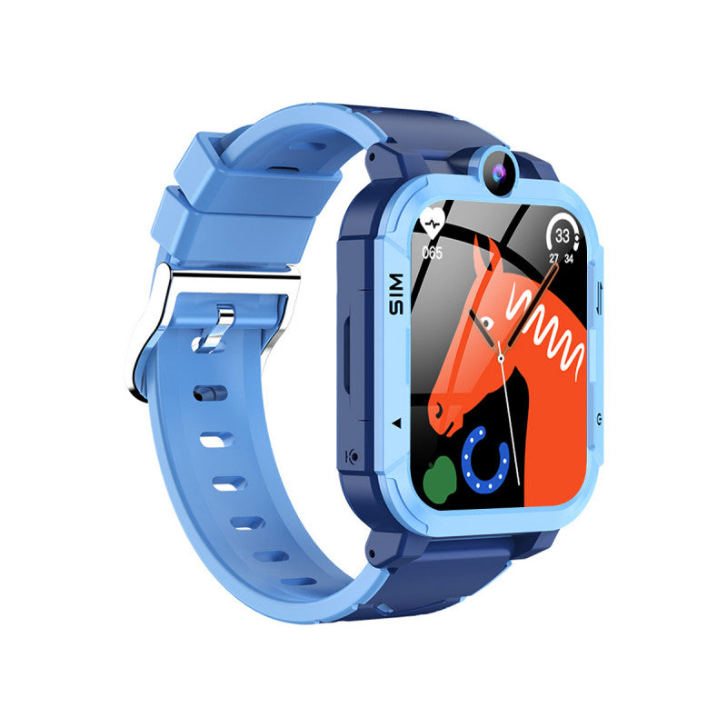 Blackview Z20 (Montre Connectée pour enfant - 1.83'' -  Support Sim 4G - Appels Vidéo 4G) Bleu