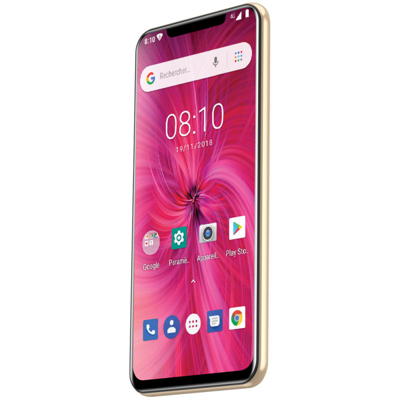 Konrow Easy 62 - Android 8.1 - 4G - Écran 6.2'' - Double Sim - 16Go, 1Go RAM - Or