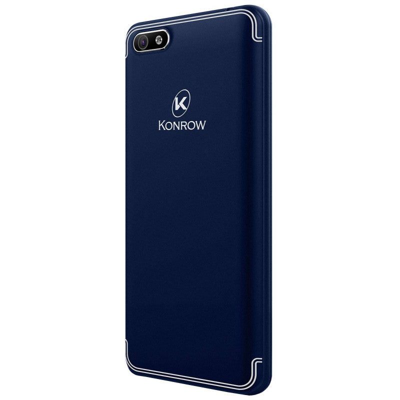 Konrow Easy Feel - Android 7.0 - 4G - Ecran 5'' - Double Sim - 16Go, 1Go RAM - Bleu