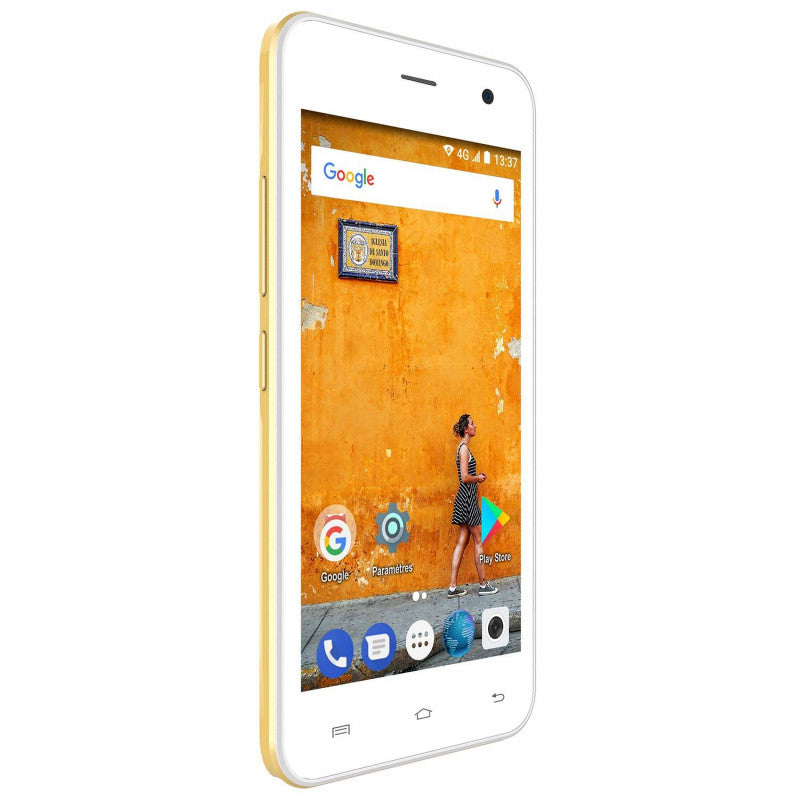 Konrow Easy Touch - Android 7.0 - 4G - Ecran 4.5'' - Double Sim -  8Go, 1Go RAM - Or