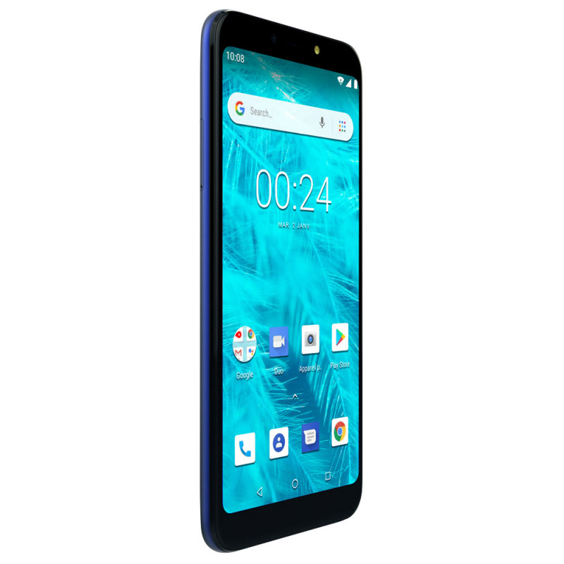 Konrow Sky Lite - Android 8.1 - 4G - Écran 5.45'' - Double Sim - 16Go, 1Go RAM - Bleu