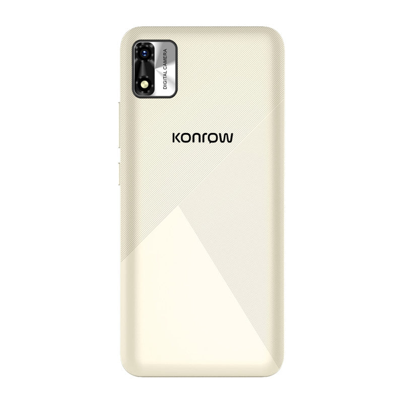 Konrow Star 55 (Double SIM - 4G - Écran 5.5'' - 16 Go, 2 Go RAM) Or