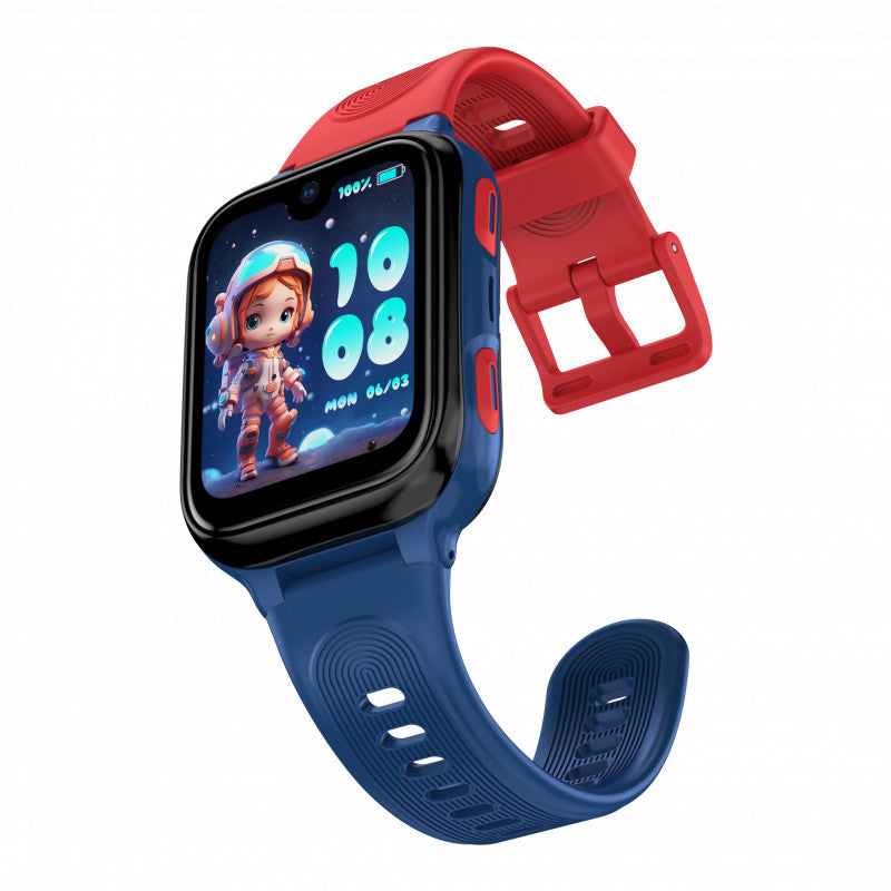 Lagenio K9 (Montre Connectée pour enfant - 1.78'' AMOLED - 5 MP - Support Sim 4G) Bleu
