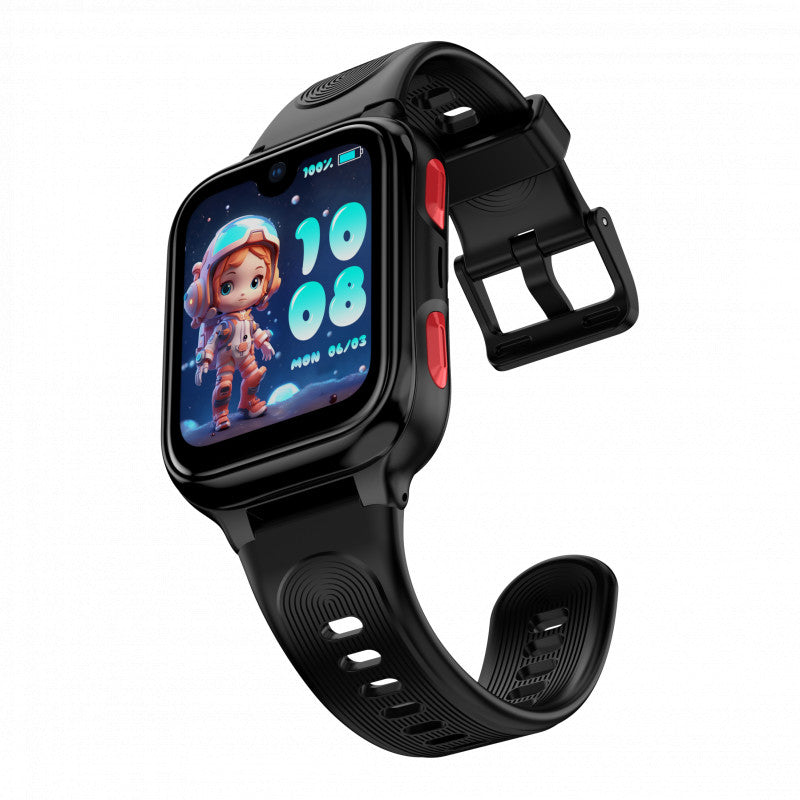 Lagenio K9 (Montre Connectée pour enfant - 1.78'' AMOLED - 5 MP - Support Sim 4G) Noir