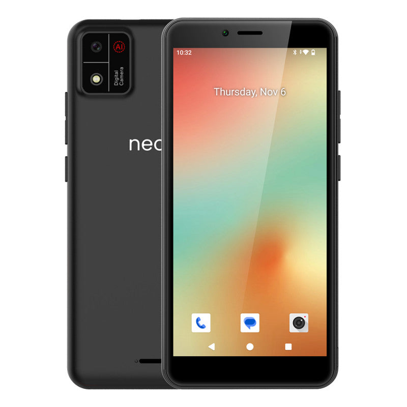 NEOW Kids (Smartphone pour enfants - 5.5'' - 32 Go, 3 Go RAM) Noir