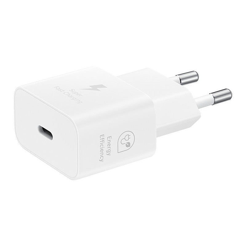 SAMSUNG fast charger USB-C 25W without data cable white