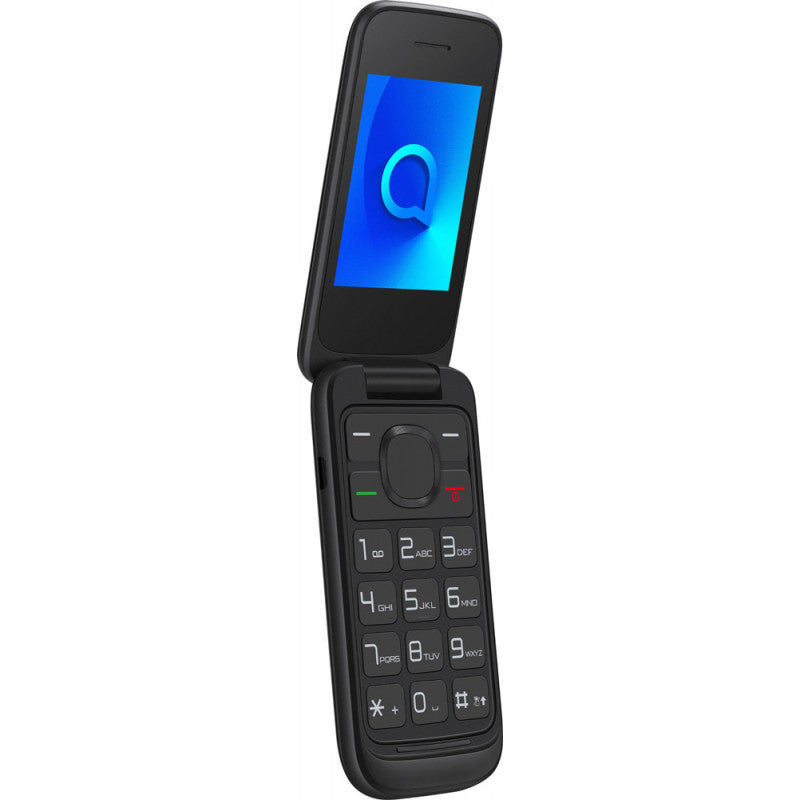 Alcatel 2057D - Téléphone à clapet - Noir