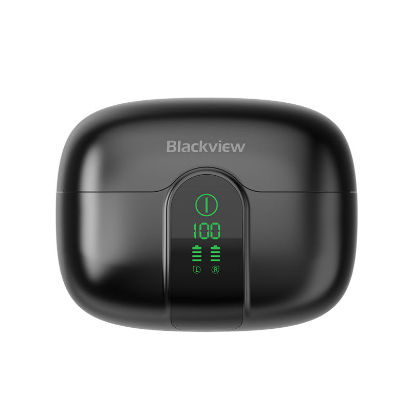 Blackview AirBuds 15 (Bluetooth 6.0 - Ecran d'Affichage - Reduction de Bruit) Noir