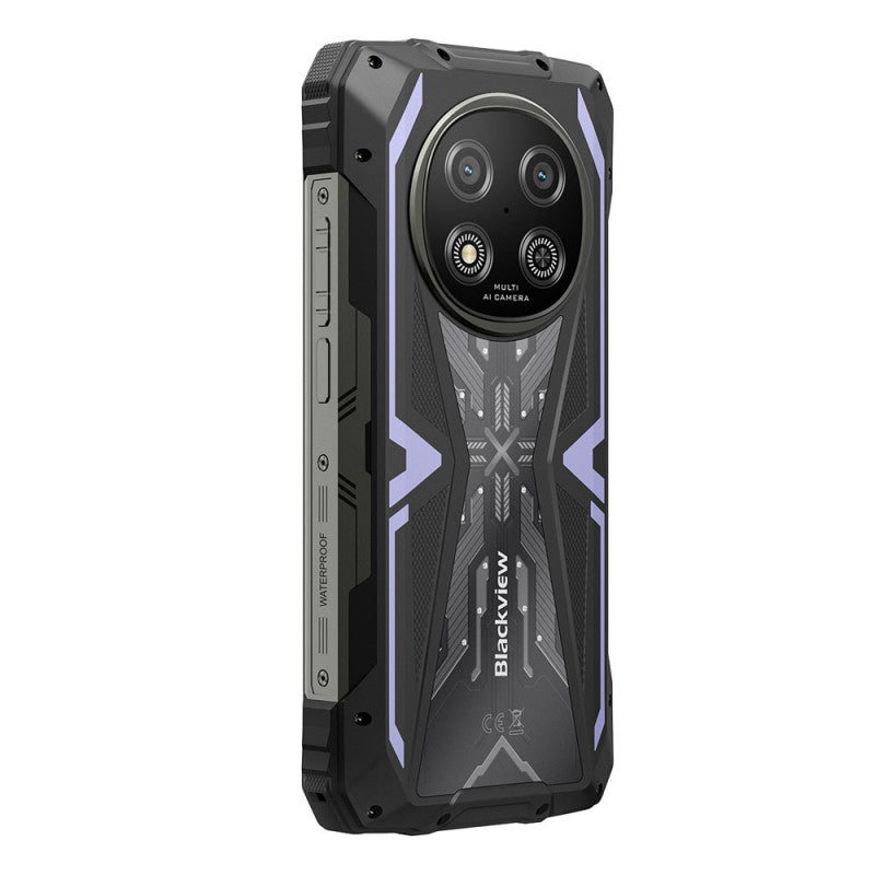 Blackview Rock 2 (NFC - 6.67'' - 256 Go, 8 Go RAM - 15000mAh) Violet