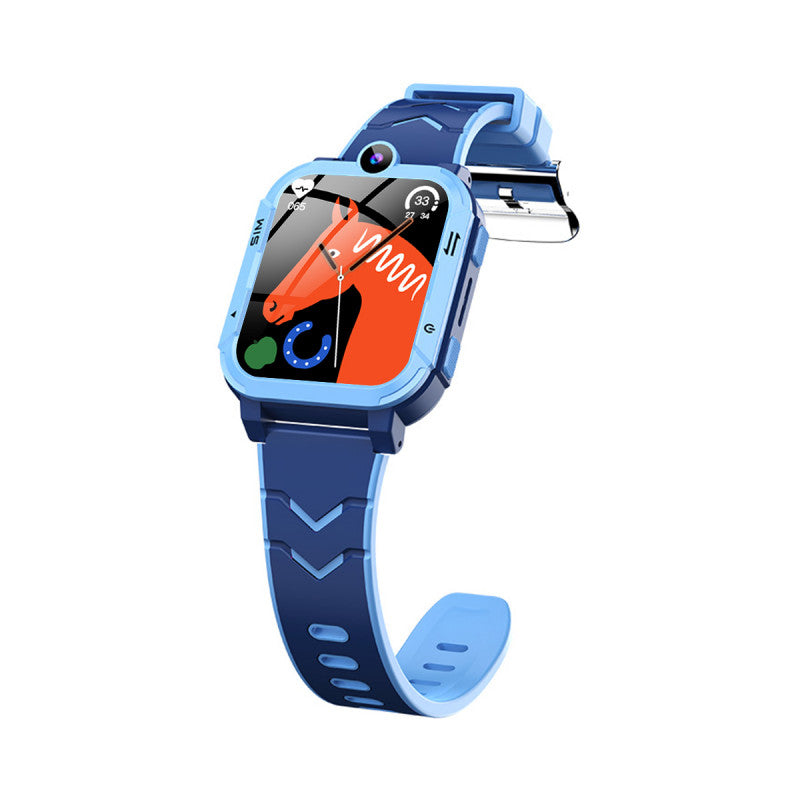 Blackview Z20 (Montre Connectée pour enfant - 1.83'' -  Support Sim 4G - Appels Vidéo 4G) Bleu