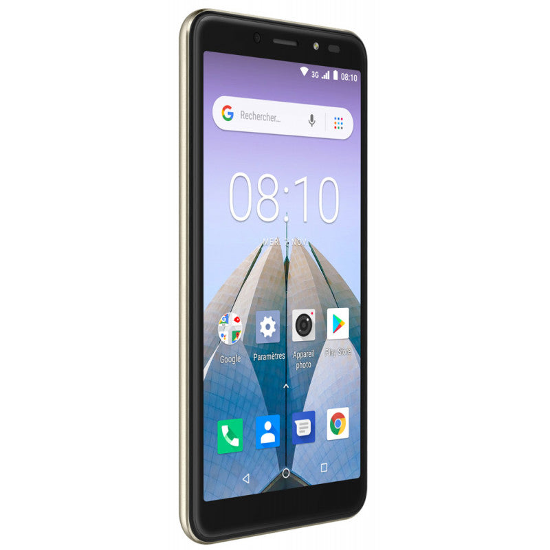Konrow City 55 - Android 8.1 - 3G - Écran 5.34'' - 8Go, 1Go RAM - Or