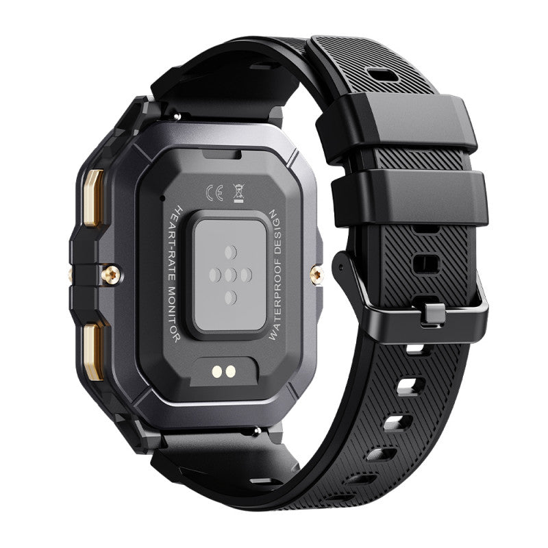 Oukitel BT101 (Montre Connectée Robuste -  2.02'' - Réponds aux appels) Noir