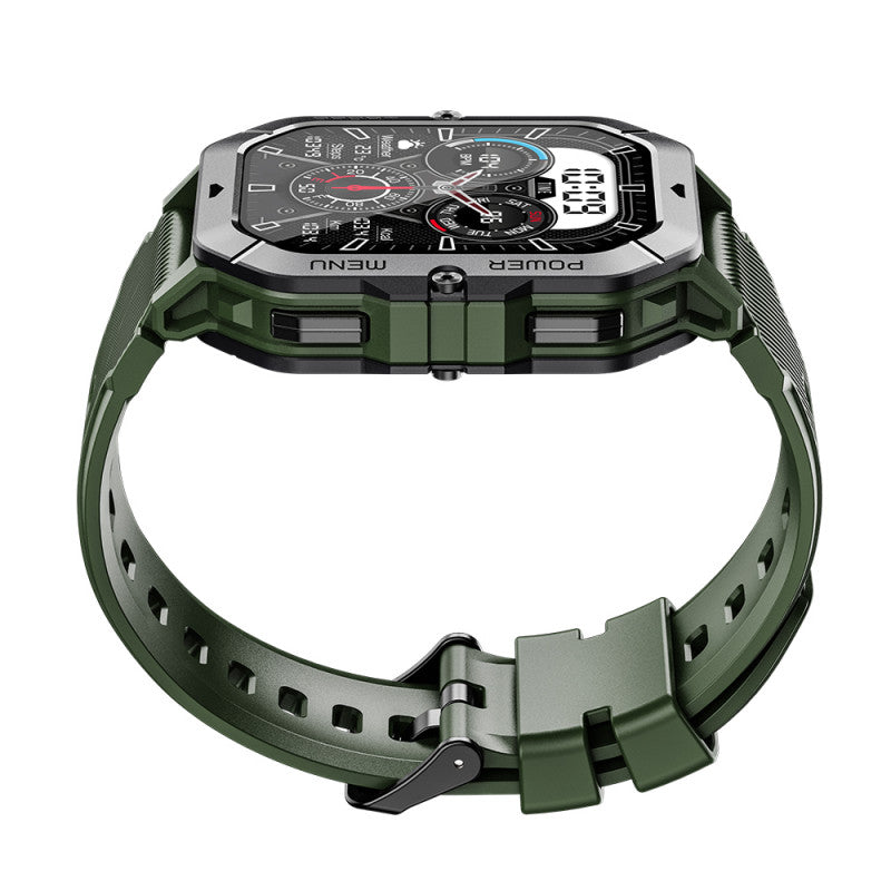 Oukitel BT101 (Montre Connectée Robuste -  2.02'' - Réponds aux appels) Vert