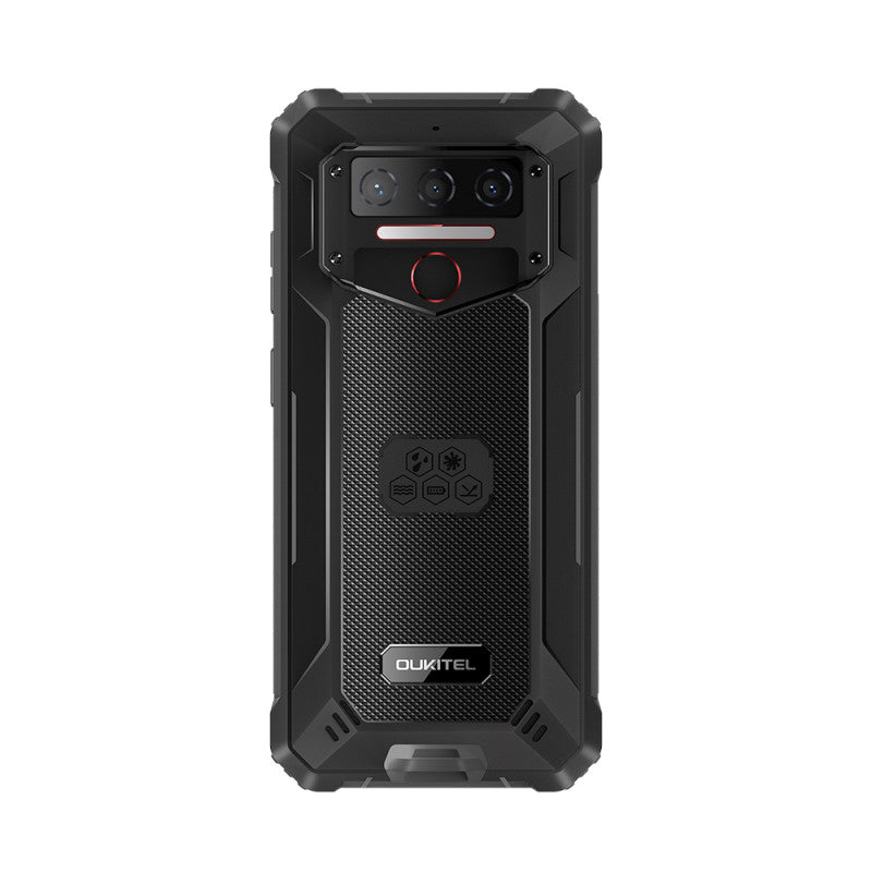 Oukitel WP23 Plus (Double Sim - 6.52" - 10 600 mAh - 256 Go, 8 Go RAM) Noir