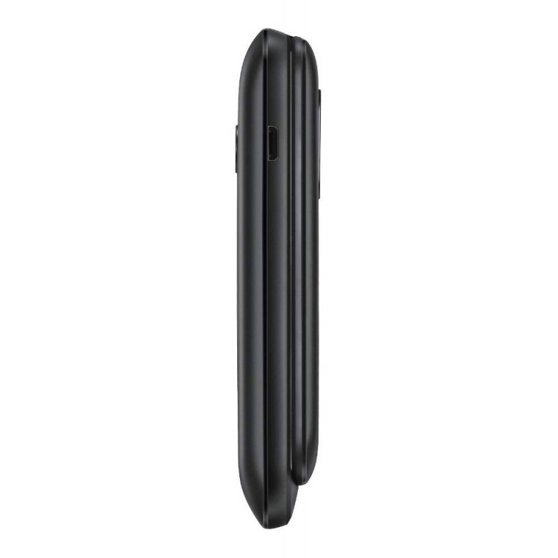 Alcatel 2057D - Téléphone à clapet - Noir