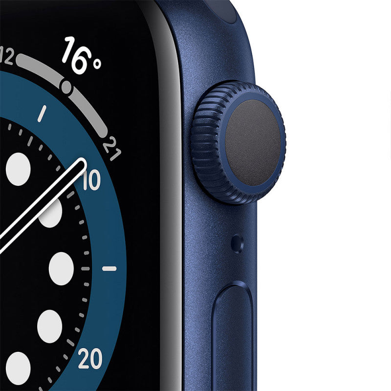 Apple Watch Serie 6 (40mm, Sport Band GPS) Bracelet Bleu