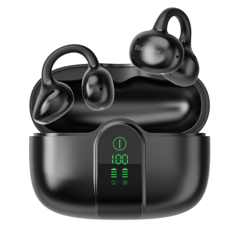 Blackview AirBuds 15 (Bluetooth 6.0 - Ecran d'Affichage - Reduction de Bruit) Noir