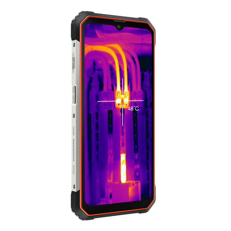 Blackview BL8800 Pro 5G (FLIR - Ecran de 6.58'' - 128 Go, 8 Go RAM) Orange