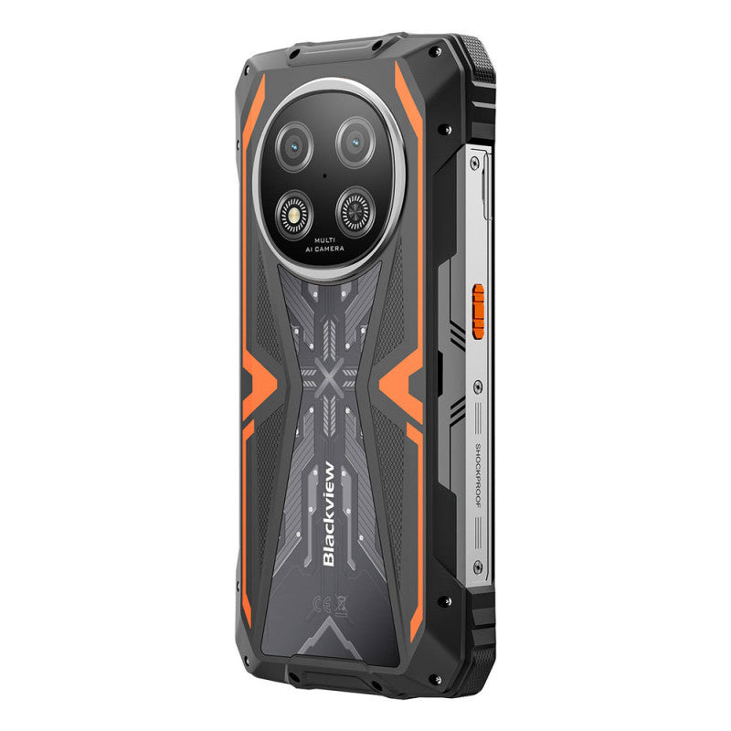 Blackview Rock 2 (NFC - 6.67'' - 256 Go, 8 Go RAM - 15000mAh) Orange