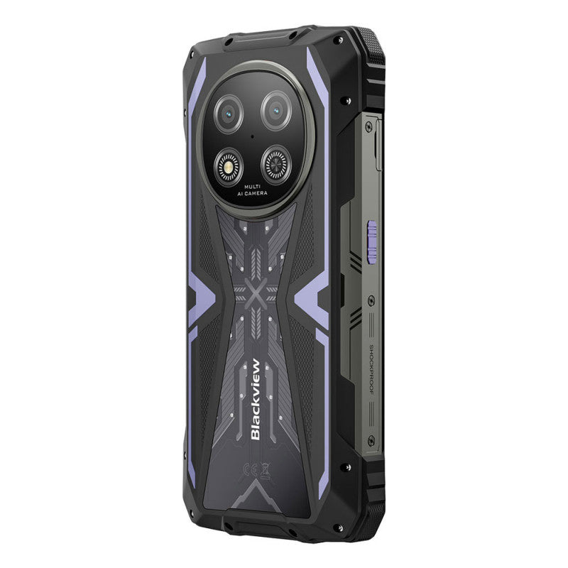 Blackview Rock 2 (NFC - 6.67'' - 256 Go, 8 Go RAM - 15000mAh) Violet