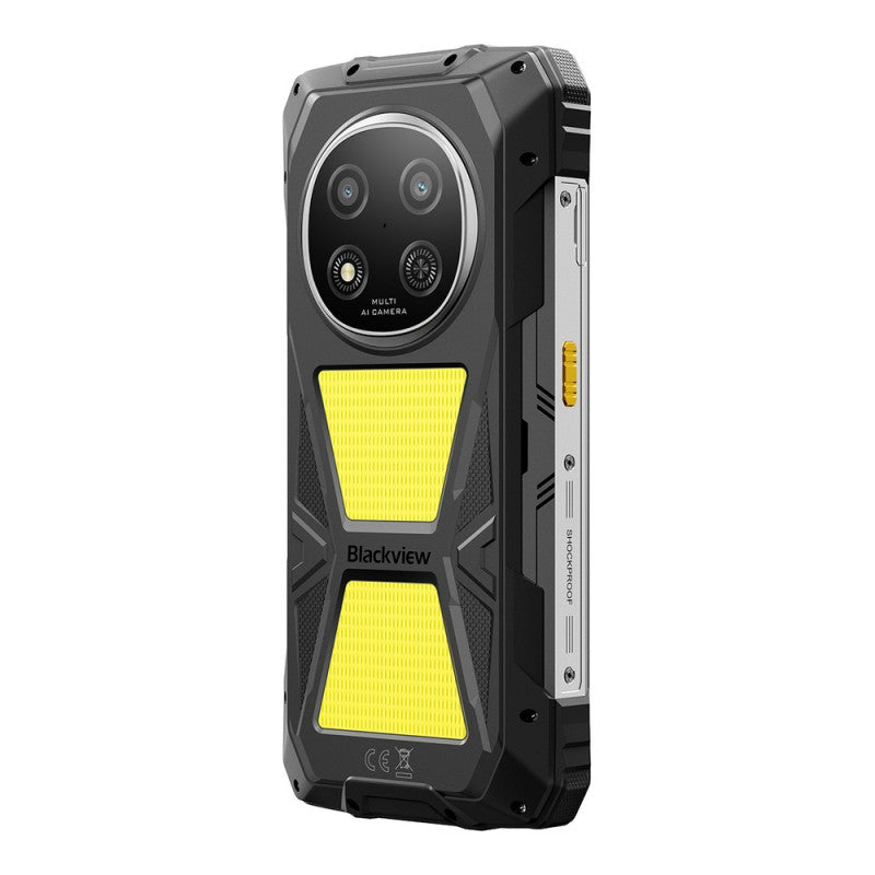 Blackview Rock 2 Pro (NFC - 6.67'' - 256 Go, 8 Go RAM - 15000mAh) Jaune