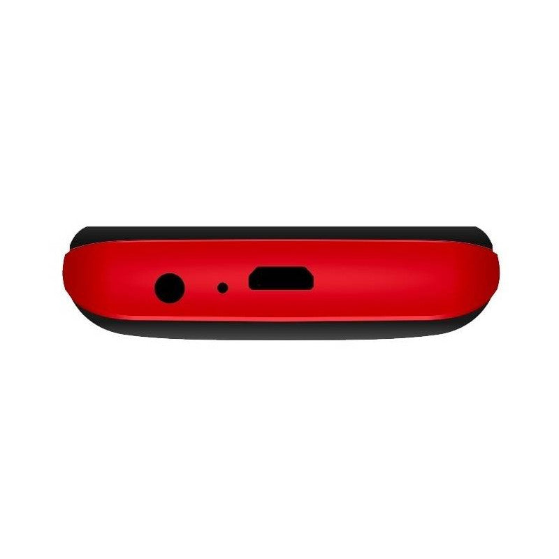 Konrow Sweet - Compact - Ecran 2.4'' - Double Sim - Radio FM - Noir / Rouge
