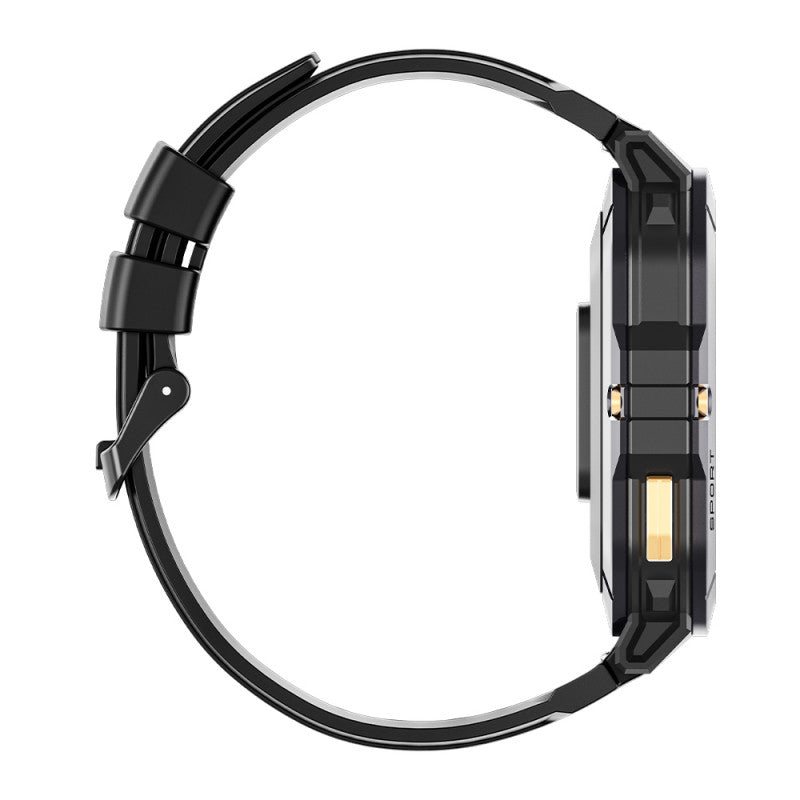 Oukitel BT101 (Montre Connectée Robuste -  2.02'' - Réponds aux appels) Noir