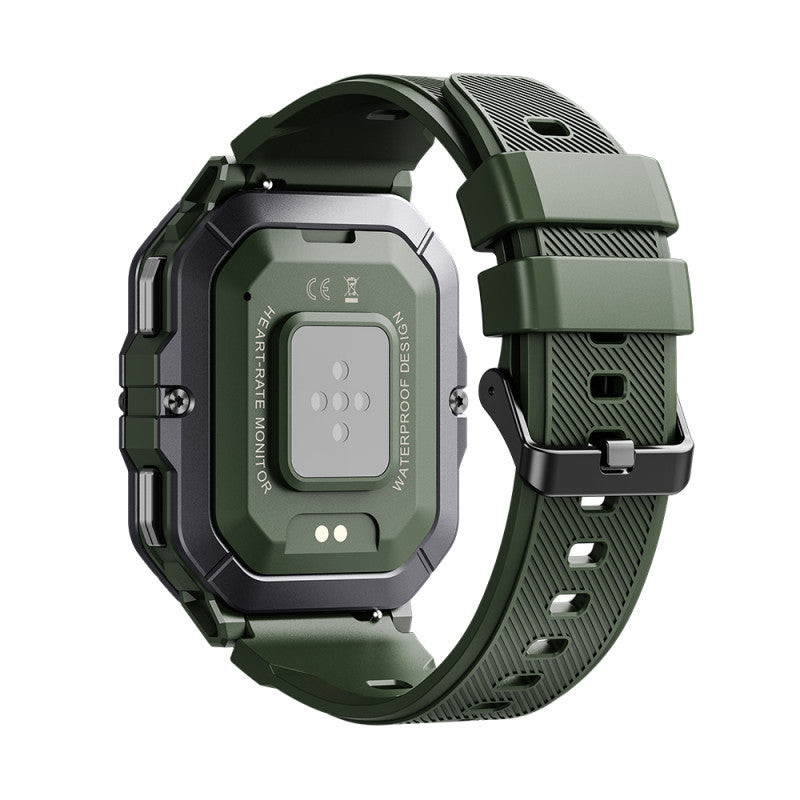 Oukitel BT101 (Montre Connectée Robuste -  2.02'' - Réponds aux appels) Vert