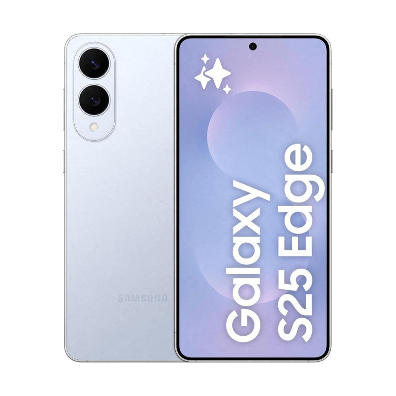 Samsung S937 S25 Edge (6.7'' - 256 Go, 12 Go RAM - No EU, Garantie 2 ans par HEM) Bleu Clair