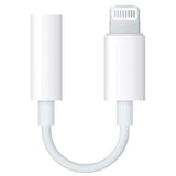 Apple MMX62 - Adaptateur d'origine Lightning vers Jack 3.5mm - Blanc (En Vrac)
