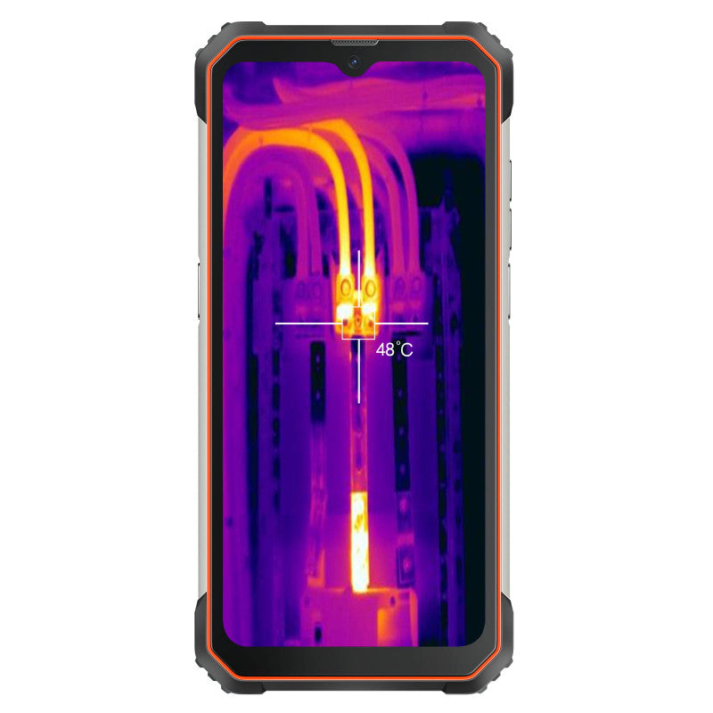 Blackview BL8800 Pro 5G (FLIR - Ecran de 6.58'' - 128 Go, 8 Go RAM) Orange