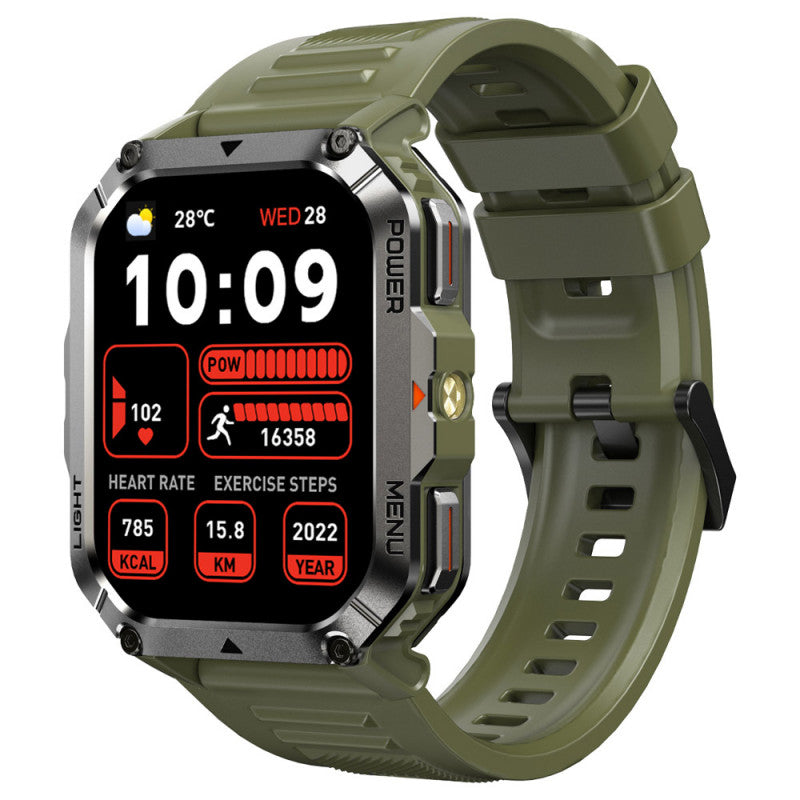 Blackview W70 Pro (Montre connectée - 2.01'' - Appels bluetooth) Vert