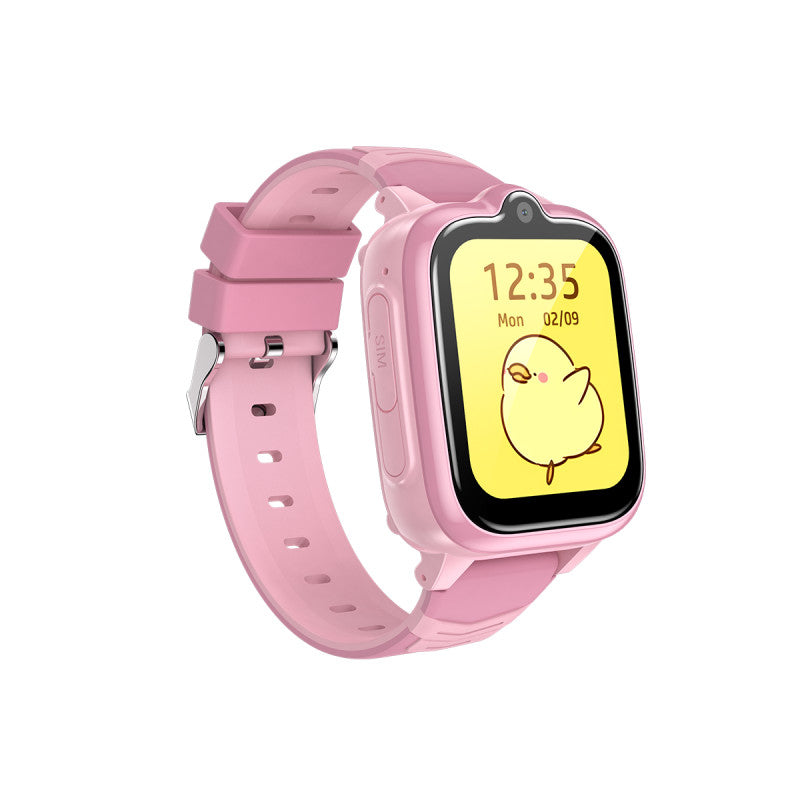 Blackview Z10 (Montre Connectée pour enfant - 1.83'' -  Support Sim 4G - Appels Vidéo 4G - IP67) Rose