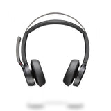 HP Poly Voyager Focus 2 Microsoft Teams Certified USB-C-C Headset +USB-C/A Adapter + Charging Stand No localization