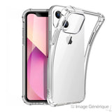 Coque Silicone Pour Iphone 14 (0.5mm, Transparent) En Vrac