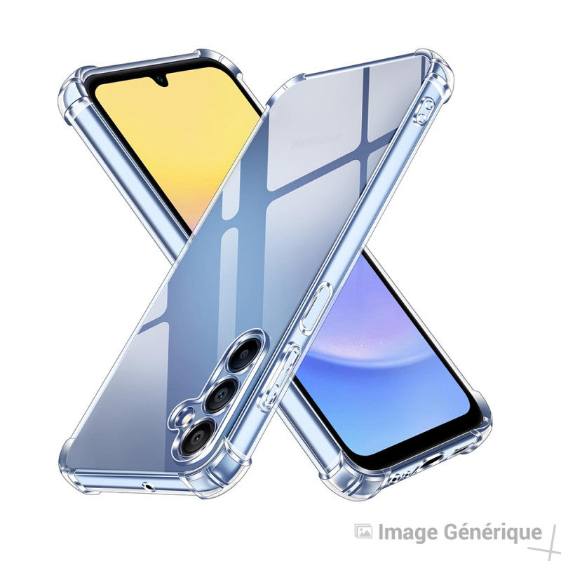 Coque Silicone Pour Samsung Galaxy A17 (0.5mm, Transparent) - En Vrac