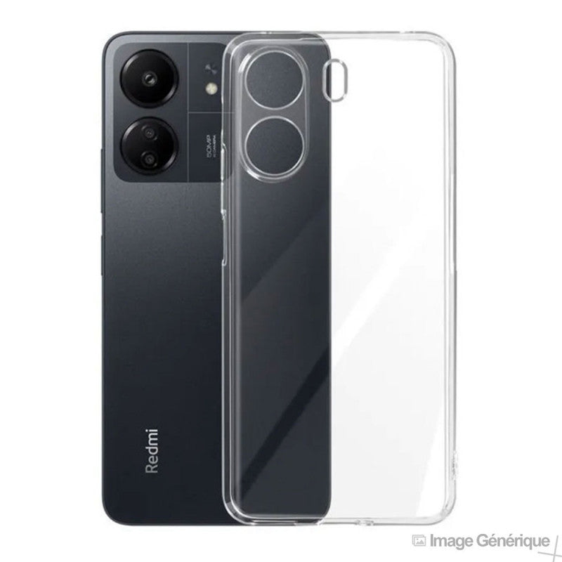 Coque Silicone Pour Xiaomi Redmi 13C  (0.5 mm, Transparent) En Vrac