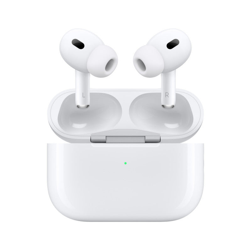 Écouteurs Sans Fil Apple AirPods Pro 2ème Génération (Bluetooth) - Boitier de Charge Sans Fil - Blanc