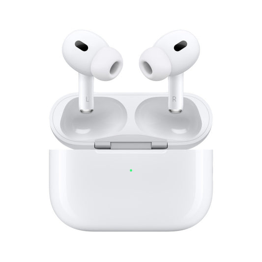 Écouteurs Sans Fil Apple AirPods Pro 2ème Génération (Bluetooth) - Boitier de Charge Sans Fil - Blanc